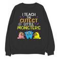 I Teach Cutest Little Monsters Halloween Teacher Men Women Unisex Sweatshirt, trending gift I Teach Cutest Little Monsters Halloween Teacher Men Women Unisex Sweatshirt, trending gift