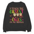 I Teach The Cutest Owls Christmas Or Teachers Day Unisex Sweatshirt, trending gift
