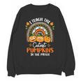 I Teach The Cutest Pumpkins In The Patch Teacher Halloween Unisex Sweatshirt, trending gift