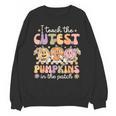 I Teach The Cutest Pumpkins In The Patch Teacher Retro Unisex Sweatshirt, trending gift