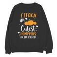 I Teach The Cutest Pumpkins In The Patch Teacher School For Men Women Kids Unisex Sweatshirt, trending gift I Teach The Cutest Pumpkins In The Patch Teacher School For Men Women Kids Unisex Sweatshirt, trending gift