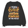 I Teach The Cutest Pumpkins Shirt Teachers Halloween Unisex Sweatshirt, trending gift I Teach The Cutest Pumpkins Shirt Teachers Halloween Unisex Sweatshirt, trending gift