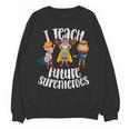 I Teach Superheroes Cute Back To School Teacher Unisex Sweatshirt, trending gift I Teach Superheroes Cute Back To School Teacher Unisex Sweatshirt, trending gift
