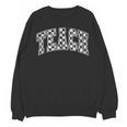 Teach Teacher Checkered First Day Of School Back To School Unisex Sweatshirt, trending gift Teach Teacher Checkered First Day Of School Back To School Unisex Sweatshirt, trending gift