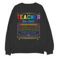 Teacher Definition Teaching School Teacher Unisex Sweatshirt, trending gift Teacher Definition Teaching School Teacher Unisex Sweatshirt, trending gift