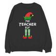 The Teacher Elf Family Matching Group Idea Christmas Unisex Sweatshirt, trending gift The Teacher Elf Family Matching Group Idea Christmas Unisex Sweatshirt, trending gift