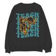 Teacher Outer Space Science Astronomy Planet Saturn Teach Unisex Sweatshirt, Science Teacher Gifts, trending gift