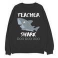 Teacher Shark Shirt Christmas Idea For Him Her Unisex Sweatshirt, trending gift