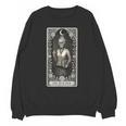The Teacher Skeleton Tarot Card Unisex Sweatshirt, trending gift