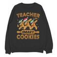 Teacher Of Smart Cookies Gingerbread Christmas Teacher Unisex Sweatshirt, trending gift Teacher Of Smart Cookies Gingerbread Christmas Teacher Unisex Sweatshirt, trending gift