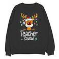 Teacher Squad Red Plaid Rudolph Reindeer Christmas Unisex Sweatshirt, trending gift Teacher Squad Red Plaid Rudolph Reindeer Christmas Unisex Sweatshirt, trending gift