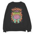 Teacher Teachers Love Brains Halloween Men Women Unisex Sweatshirt, trending gift Teacher Teachers Love Brains Halloween Men Women Unisex Sweatshirt, trending gift