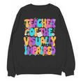 Teacher Of The Visually Impaired Blindness Awareness Unisex Sweatshirt, trending gift Teacher Of The Visually Impaired Blindness Awareness Unisex Sweatshirt, trending gift