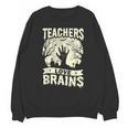 Teachers Love Brains Halloween Costume Boo Trick Teach Unisex Sweatshirt, trending gift Teachers Love Brains Halloween Costume Boo Trick Teach Unisex Sweatshirt, trending gift