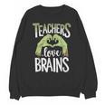 Teachers Love Zombie Teacher Halloween Fun Unisex Sweatshirt, trending gift
