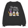 Teaching My Boos Ghost Teacher Halloween Spooky Educator Unisex Sweatshirt, trending gift Teaching My Boos Ghost Teacher Halloween Spooky Educator Unisex Sweatshirt, trending gift