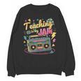 Teaching Is My Jam Groovy Retro Teacher Back To School Unisex Sweatshirt, Groovy Teacher Gifts, trending gift Teaching Is My Jam Groovy Retro Teacher Back To School Unisex Sweatshirt, Groovy Teacher Gifts, trending gift