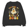 Teaching My Pre-K Boos Crew Teachers Halloween Ghost Unisex Sweatshirt, trending gift