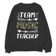 Team Music Teacher Camo Teacher Student Back To School Unisex Sweatshirt, trending gift Team Music Teacher Camo Teacher Student Back To School Unisex Sweatshirt, trending gift