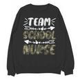 Team School Nurse Camo Teacher Student Back To School For Men Women Unisex Sweatshirt, trending gift Team School Nurse Camo Teacher Student Back To School For Men Women Unisex Sweatshirt, trending gift