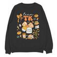 Team TK Crew Preppy Coquette Bow Pumpkin Fall TK Teacher Unisex Sweatshirt, trending gift Team TK Crew Preppy Coquette Bow Pumpkin Fall TK Teacher Unisex Sweatshirt, trending gift