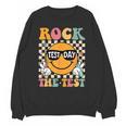 Test Day Rock The Test Teacher Testing Day You Got This Unisex Sweatshirt, trending gift Test Day Rock The Test Teacher Testing Day You Got This Unisex Sweatshirt, trending gift