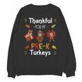 Thankful For My Prek Turkeys In Masks Thanksgiving Teacher For Men Women Unisex Sweatshirt, trending gift