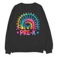 Tie Dye Prek Teacher Rainbow Preschool Back To School Girl Unisex Sweatshirt, trending gift
