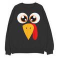 Turkey Face Halloween Costume Thanksgiving Teacher Nurse Unisex Sweatshirt, trending gift Turkey Face Halloween Costume Thanksgiving Teacher Nurse Unisex Sweatshirt, trending gift