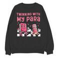 Twinning With My Para Teacher Matching Paraprofessional 70s For Men Women Unisex Sweatshirt, trending gift Twinning With My Para Teacher Matching Paraprofessional 70s For Men Women Unisex Sweatshirt, trending gift