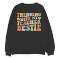 Twinning With My Teacher Bestie Twin Day Matching For Men Women Kids Unisex Sweatshirt, trending gift Twinning With My Teacher Bestie Twin Day Matching For Men Women Kids Unisex Sweatshirt, trending gift