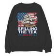 US History Teacher Boston Spilling The Tea Since 1773 Unisex Sweatshirt, History Teacher Gifts, trending gift
