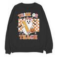 Vintage Teacher Shirt Women Trick Or Teach Halloween Unisex Sweatshirt, trending gift Vintage Teacher Shirt Women Trick Or Teach Halloween Unisex Sweatshirt, trending gift