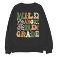 Wild About 2nd Grade Teacher Student First Day Of School Unisex Sweatshirt, 2nd Grade Teacher Gifts, First Grade Teacher Gifts, trending gift Wild About 2nd Grade Teacher Student First Day Of School Unisex Sweatshirt, 2nd Grade Teacher Gifts, First Grade Teacher Gifts, trending gift