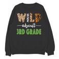 Wild About 3rd Grade Teacher Student Third Grade Zoo Safari Men Women Girls Kids Unisex Sweatshirt, trending gift Wild About 3rd Grade Teacher Student Third Grade Zoo Safari Men Women Girls Kids Unisex Sweatshirt, trending gift