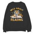 Wild About Reading Tiger For Teachers & Students Unisex Sweatshirt, trending gift Wild About Reading Tiger For Teachers & Students Unisex Sweatshirt, trending gift