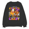 Will Trade Students For Candy Teacher Halloween Unisex Sweatshirt, trending gift Will Trade Students For Candy Teacher Halloween Unisex Sweatshirt, trending gift