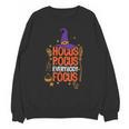 Witchy Halloween Hocus Pocus Everybody Focus Teacher Pumpkin Unisex Sweatshirt, trending gift