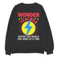 Wonder Teacher Costume Shirt Teacher Halloween Costume Men Women Unisex Sweatshirt, trending gift