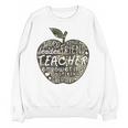 Apple Camoflauge Clothing Camo Student Teacher Cute School Unisex Sweatshirt, trending gift Apple Camoflauge Clothing Camo Student Teacher Cute School Unisex Sweatshirt, trending gift