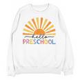 Back To School Hello Preschool For Kids Teacher Women Unisex Sweatshirt, trending gift Back To School Hello Preschool For Kids Teacher Women Unisex Sweatshirt, trending gift