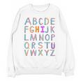 Back To School Kindergarten Alphabet ABC Teacher Women Kids Unisex Sweatshirt, trending gift