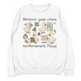 Behavior Analyst Silly Goose RBT ABA Therapy Sped Teacher Unisex Sweatshirt, trending gift Behavior Analyst Silly Goose RBT ABA Therapy Sped Teacher Unisex Sweatshirt, trending gift