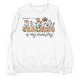 Christian Teacher Teaching Is My Ministry Faith Bible Verse Unisex Sweatshirt, trending gift