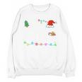 Is It Christmas Break Yet Teacher Xmas Light Santa Hat Unisex Sweatshirt, trending gift Is It Christmas Break Yet Teacher Xmas Light Santa Hat Unisex Sweatshirt, trending gift