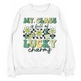 My Class Is Full Of Lucky Charms St Patricks Day Teacher Unisex Sweatshirt, trending gift