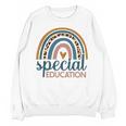 Cute Special Education Leopard Print SPED Teacher Idea Unisex Sweatshirt, trending gift
