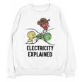 Electricity Explained Physics Nerd I Teacher School Unisex Sweatshirt, trending gift Electricity Explained Physics Nerd I Teacher School Unisex Sweatshirt, trending gift