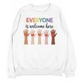 Everyone Is Welcome Here Idaho Teacher Unisex Sweatshirt, trending gift