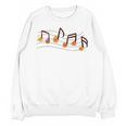 Fall Music Teacher Halloween Pumpkin Music Note Fall Teacher Unisex Sweatshirt, trending gift